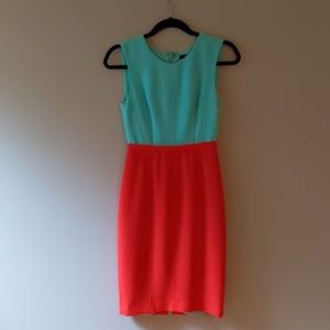 BCBG Colorblock Dress